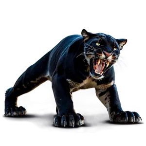 Panthers In Battle Pose Png Lbt PNG Image