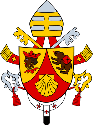 Papal Coatof Arms PNG image with transparent background