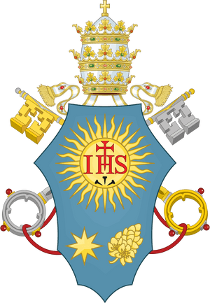 Papal Coatof Arms PNG image with transparent background