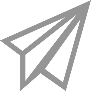 Paper Airplane Icon PNG Image