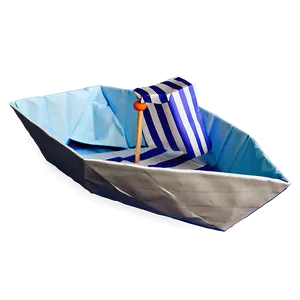 Paper Boat With Flag Png 44 PNG Image