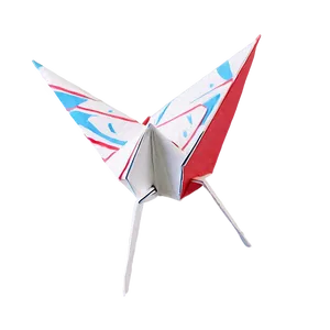 Paper Crane In Flight Png 78 PNG Image