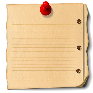 Paper Note With Shadow Png Foy49 PNG Image