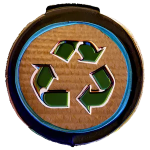 Paper Recycle Badge Png Ptj26 PNG Image