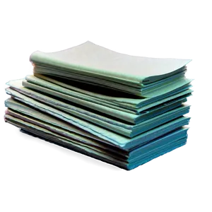 Paper Stack With Shadow Png 12 PNG Image