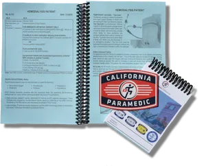 Paramedic Training Manualsand Badge PNG Image