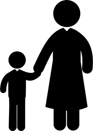 Child With Adult Man - Adult And Children, HD Png Download PNG image with transparent background