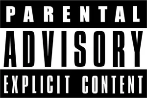 Parental Advisory Explicit Content Label PNG Image