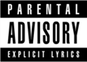 Parental Advisory Explicit Lyrics Label PNG Image