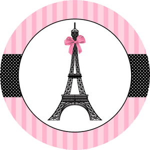 Papel Arroz Kantinho Do - Fazendo Minha Festa Paris, HD Png Download PNG image with transparent background