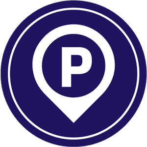 Parking Sign Icon PNG image with transparent background