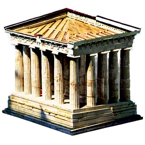 Parthenon Aerial Perspective Png 93 PNG Image