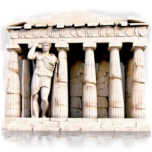 Parthenon Greek Monument Png Xmn PNG Image