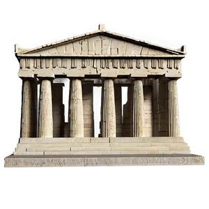 Parthenon Historical Reconstruction Png Bod85 PNG Image