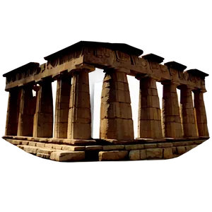 Parthenon Silhouette Png Rxk87 PNG Image