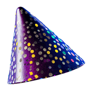 Party Hat with Confetti PNG 8 PNG