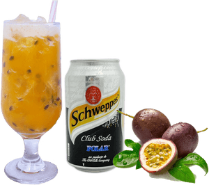 Passion Fruit With Soda - Passion Fruits, HD Png Download PNG with transparent background