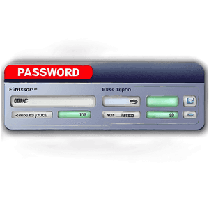 Password Entry Field PNG xue19 PNG with transparent background