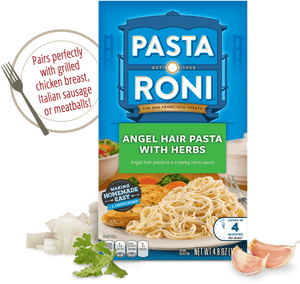 Menu Item Pasta Roni Angel Hair Pasta & Herbs - Pasta Roni Angel Hair Pasta With Herbs, HD Png Download PNG image with transparent background