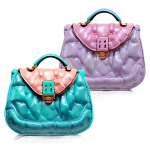 Pastel Handbag Png Bss PNG Image