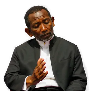 Pastor In Meditation Png Off57 PNG Image