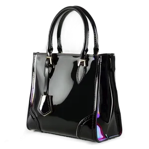 Patent Leather Handbag Png Fgh PNG Image