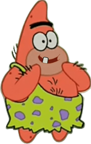 Patrick_ Star_ Happy_ Pose.png PNG image with transparent background