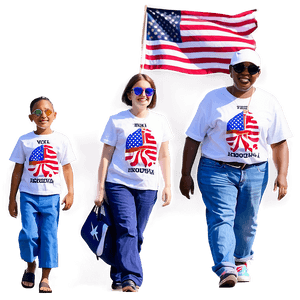 Patriotic 4th of July Parade PNG vik PNG image with transparent background
