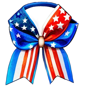 Patriotic Cheer Bow Png 16 PNG Image