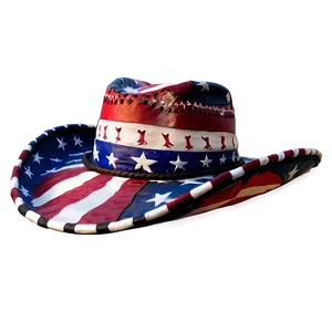 Patriotic Cowgirl Hat Png 45 PNG Image