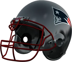 Patriotic Football Helmet PNG Image