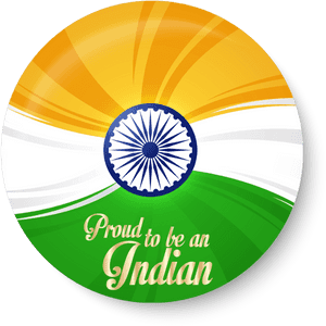 Indian Flag Circle Png - Indian Flag With Rakhi, Transparent Png PNG image with transparent background