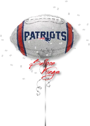 Patriots Football Balloon Decoration PNG Image