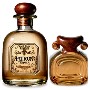 Patron Reposado Tequila Bottle Png Dad94 PNG Image