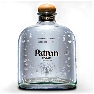 Patron Silver Splash Png 06122024 PNG Image