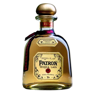 Patron Tequila Gold Label Bottle Png Wgi PNG Image