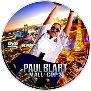 Paul Blart Mall Cop2 D V D Cover PNG Image