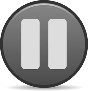 Pause Button Icon PNG Image