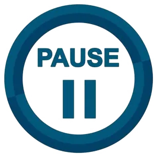 Pause Symbol Graphic PNG Image