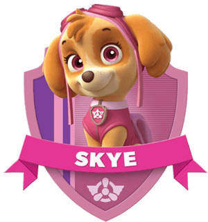 Paw Patrol Characters Skye, HD Png Download PNG
