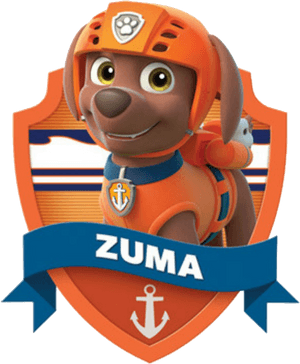 It's Zuma Press 6 To Hear From The Water Pup - Zuma Paw Patrol Characters, HD Png Download PNG