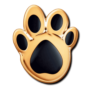 Paw Print with Claws PNG ojy44 PNG image with transparent background