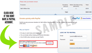 How To Donate To Half A Million Kids Via Paypal Or - Paypal, HD Png Download PNG image with transparent background
