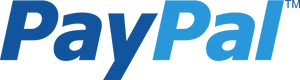 Pay Pal Logo Blueand Black PNG Image