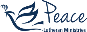 Peace Lutheran Ministries Logowith Dove PNG Image