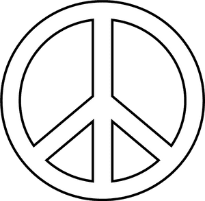 Cartoon Peace Sign Hand - Peace Sign Clip Art, HD Png Download PNG image with transparent background