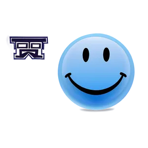 Peaceful Blue Smiley Icon Png 40 PNG Image