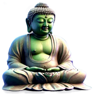 Peaceful Buddha Face Png Non10 PNG Image