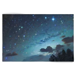 Peaceful Starry Sky Png 06252024 PNG Image