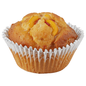 Peach Cobbler Muffin PNG 06262024 PNG with transparent background